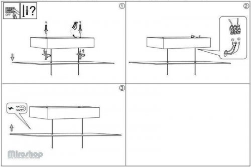 Підвісний світильник Ideal Lux DESK SP1 (138237) (93811)