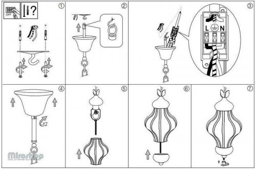 Підвісний світильник Ideal Lux NAWA-3 SP1 ARGENTO (140827) (93874)