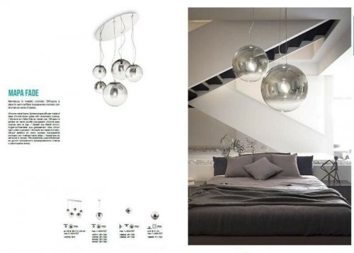 Підвісний світильник Ideal Lux MAPA FADE SP1 D50 (161327) (13370)