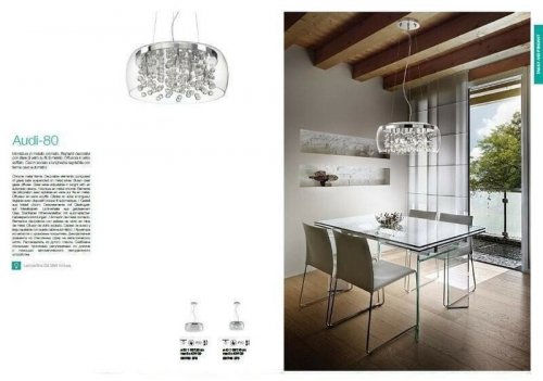 Підвісний світильник Ideal Lux AUDI-80 SP5 (031743) (48284) 