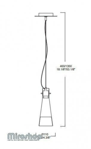 Світильник підвісний Ideal Lux KUKY CLEAR SP1 (023021)