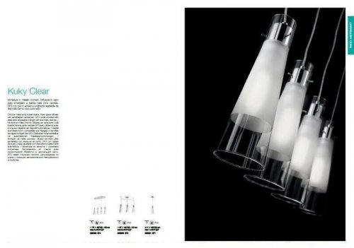 Світильник підвісний Ideal Lux KUKY CLEAR SP1 (023021)