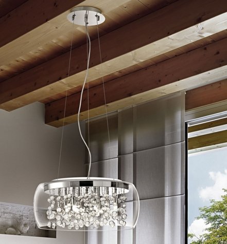 Підвісний світильник Ideal Lux AUDI-80 SP8 FUME' (197654) 