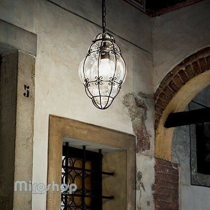 Подвесной светильник Ideal Lux ANFORA SP1 SMALL (131788) (93777)