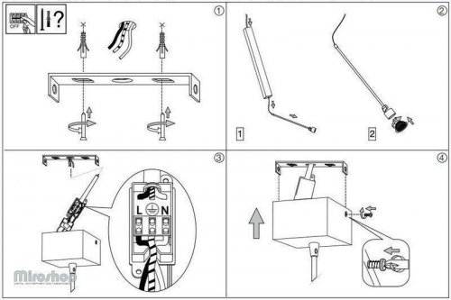 Підвісний світильник Ideal Lux SKY SP1 CROMO (136943) (93915)