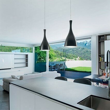 Светильник подвесной Ideal Lux OLIMPIA SP1 NERO (012919) (46159)