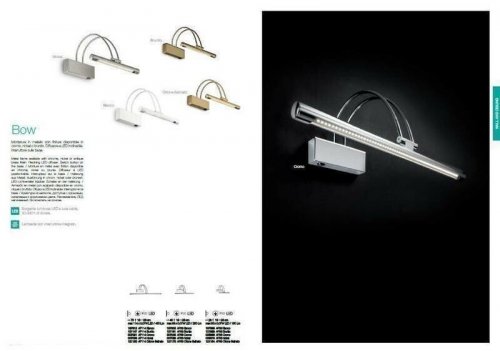 Подсветка  для  картин  Ideal  Lux  BOW  AP114  BRUNITO  (121147)  (88028)