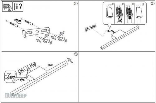 Настінний світильник Ideal Lux RIFLESSO AP90 CROMO (142265) (96735)