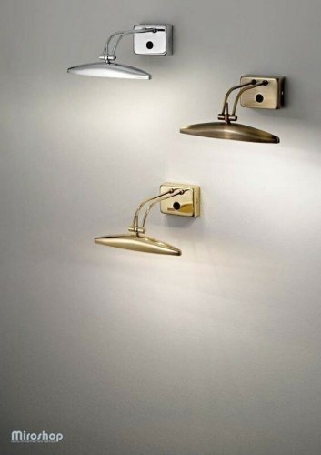 Підсвічування для картин Ideal Lux MIRROR-20 AP2 OTTONE (031507) (48717)