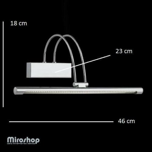 Підсвічування для картин Ideal Lux BOW AP66 CROMO (007045) (48303)