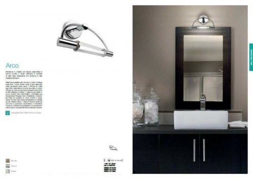 Підсвічування для картин Ideal Lux ARCO AP1 BRUNITO (008929) (48265)