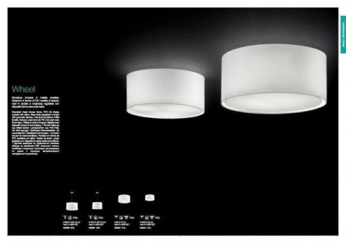 Стельовий світильник Ideal Lux WHEEL PL3 (036014) 