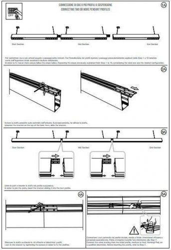 Потолочный светильник Ideal Lux FLUO BI-EMISSION 1200 4000K WHITE (192741)