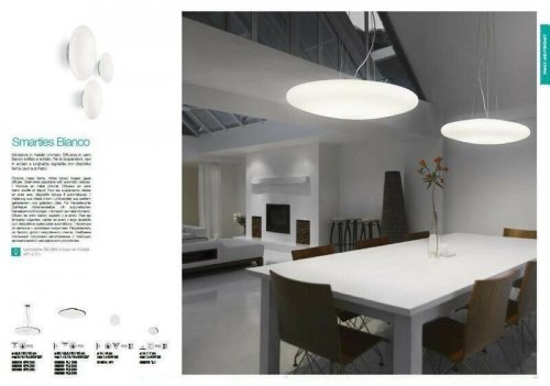 Світильник стельовий Ideal Lux SMARTIES BIANCO PL3 D60 (032023) (48926)