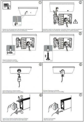 Стельовий світильник Ideal Lux FLUO WIDE 1800 3000K WHITE (192550)
