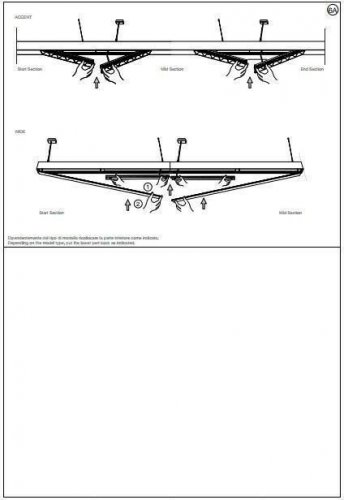 Стельовий світильник Ideal Lux FLUO WIDE 1800 3000K WHITE (192550)