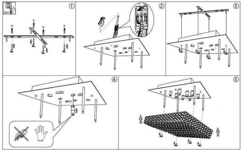 Стельовий світильник Ideal Lux ADMIRAL PL8 (080352) (56163)