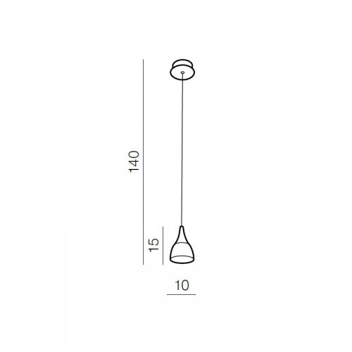 Подвесной светильник Azzardo AZ2909 Dalmatia 1 (white)