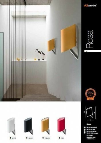 Бра Azzardo AZ0144 Rosa (black) (MB311-1-BK) (15839)