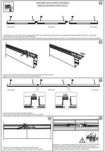 Потолочный  светильник  Ideal  Lux  FLUO  WIDE  1200  4000K  BLACK  (192505)