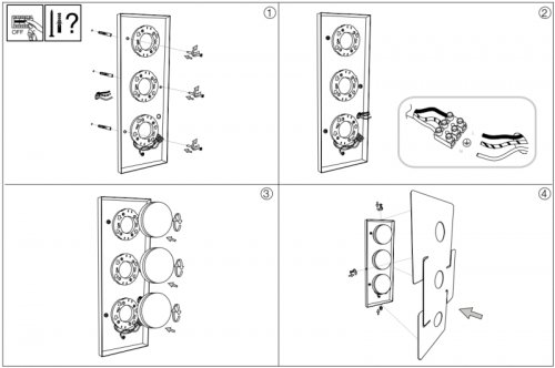 Потолочный светильник Ideal Lux TOTEM PL3 (215761) (23143)