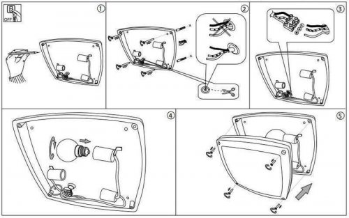 Светильник потолочный Ideal Lux COMETA PL3 NERO (082271) (67460)