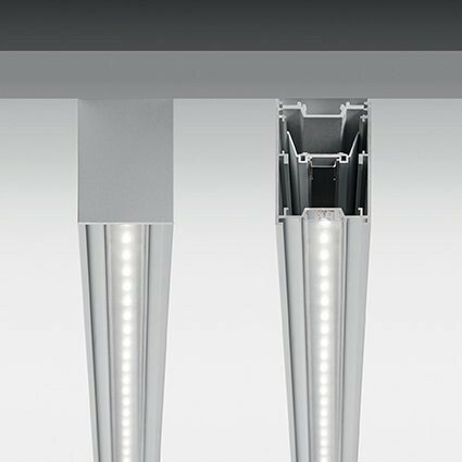 Потолочный светильник Ideal Lux FLUO BI-EMISSION 1800 3000K ALLUMINIUM (192727)