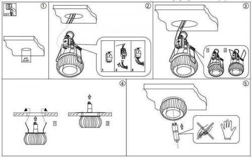Точковий світильник Ideal Lux SOUL-2 FI1 (107707) (94275)