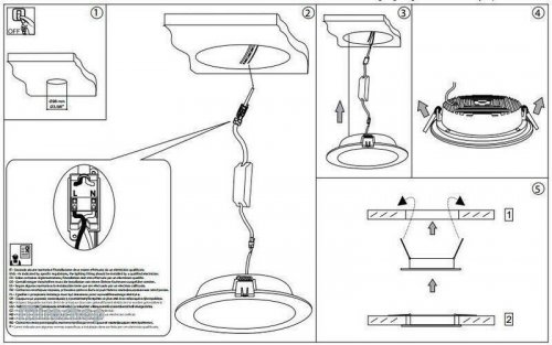 Точковий світильник Ideal Lux GROOVE FI1 10W ROUND 3000K (123974) (94252)