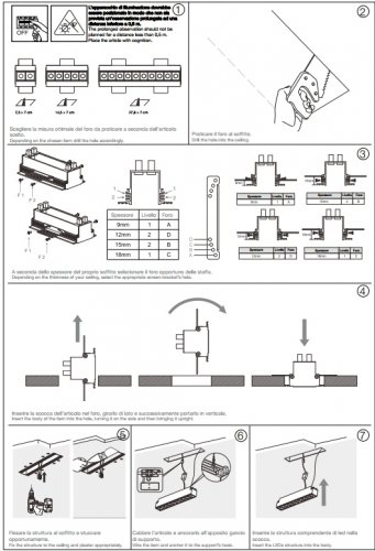 Точковий світильник Ideal Lux LIKA FI2 TRIMLESS (206202) (25897)