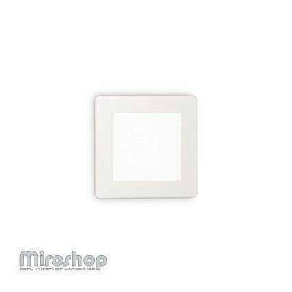 Точечный светильник Ideal Lux GROOVE FI1 10W SQUARE 3000K (123981) (94254)