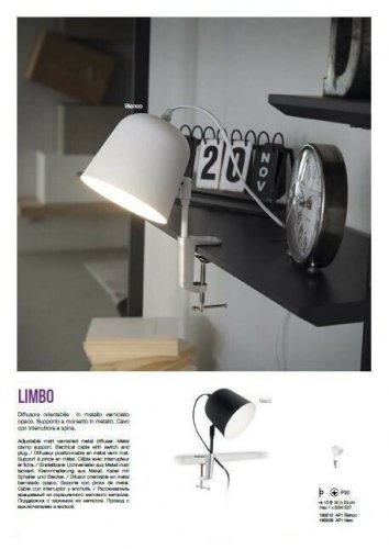 Спот Ideal Lux LIMBO AP1 BIANCO (180212) (13332)