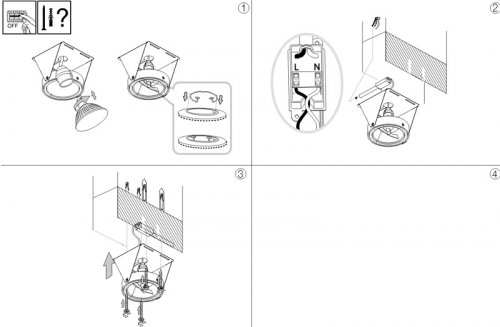 Спот Ideal Lux CHANNEL BIG (203140) (23003)