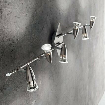 Спот Ideal Lux ALFA PL6 NICKEL (006338)