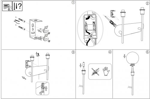 Спот  Ideal  Lux  MARACAS  AP2  (200347)  (22901)