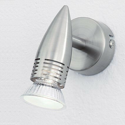 Спот  Ideal  Lux  ALFA  AP1  NICKEL  (009377)  (48245)
