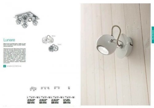 Спот Ideal Lux LUNARE AP1 BIANCO (077888) (56292)