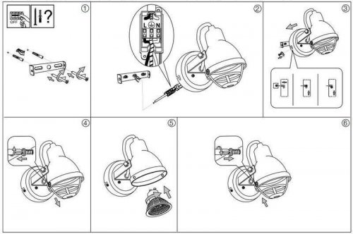 Спот Ideal Lux BOB MINI AP1 (156392) (13193) 