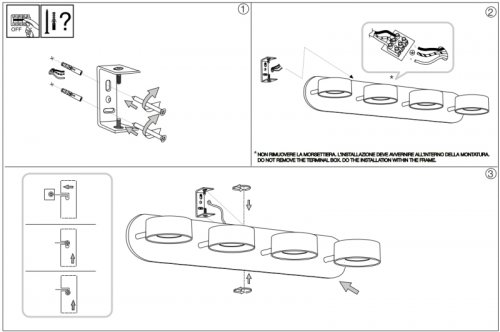 Спот Ideal Lux OBY PL4 (196718) (23009)