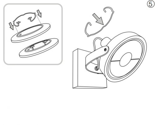 Спот Ideal Lux GLIM PL1 NERO (200231) (23084) 