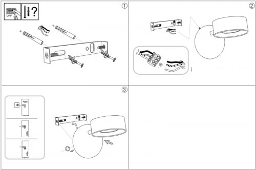 Спот Ideal Lux OBY AP1 (196688) (22910)
