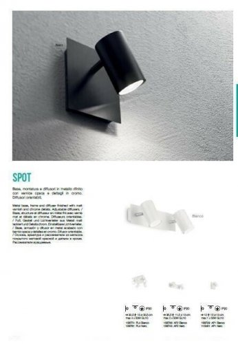 Спот Ideal Lux SPOT AP1 BIANCO (156729) (13348)