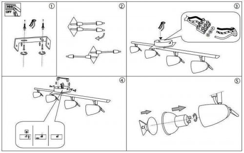 Спот Ideal Lux POLLICINO PL4 (052298)