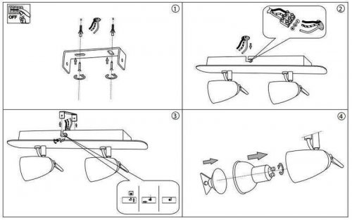 Спот  Ideal  Lux  POLLICINO  AP2  (052250)
