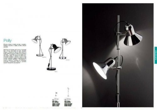 Торшер Ideal Lux POLLY PT2 CROMO (061122) (48835)