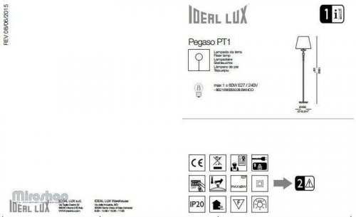 Торшер Ideal Lux PEGASO PT1 (059228)