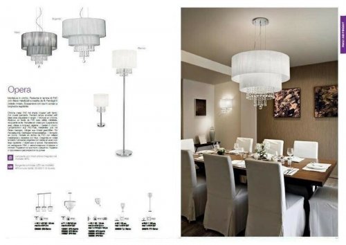 Торшер Ideal Lux OPERA PT1 BIANCO (068275) (56340)