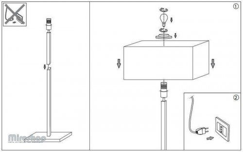 Торшер Ideal Lux KRONPLATZ PT1 (110882) (88194)