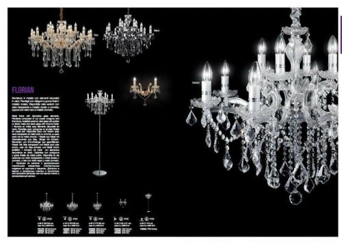 Торшер Ideal Lux FLORIAN PT6 CROMO (179902) (13316)