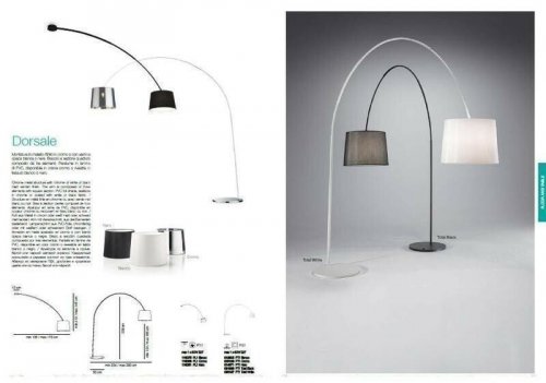 Торшер Ideal Lux DORSALE PT1 TOTAL BLACK (091983) (88773)